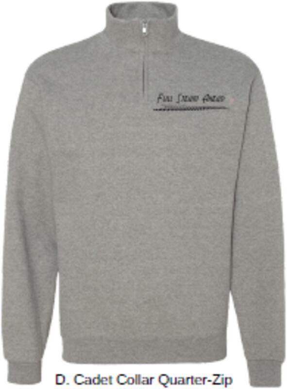 D. Cadet Collar Quarter-Zip SM-3XL